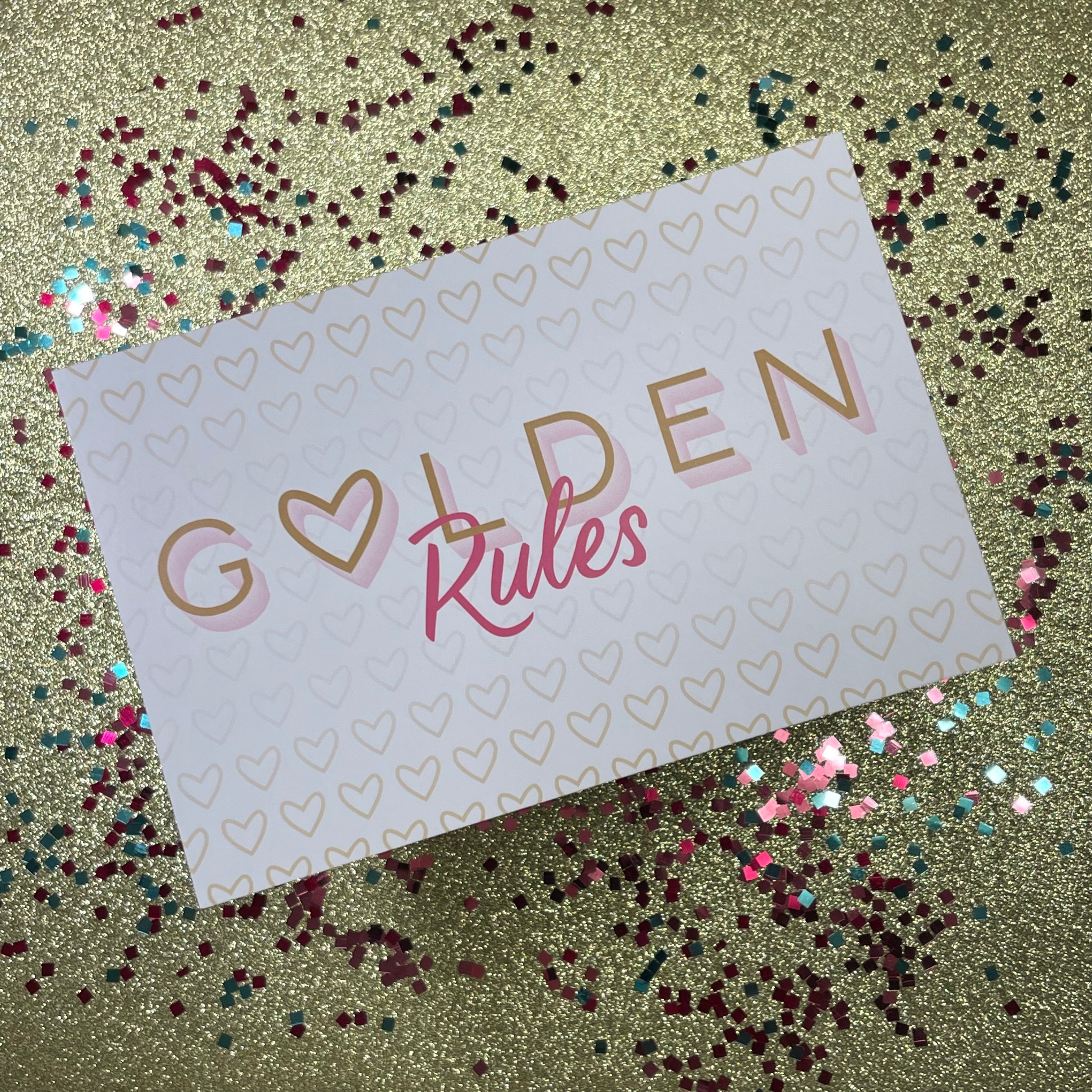 Golden Rules - Postcard