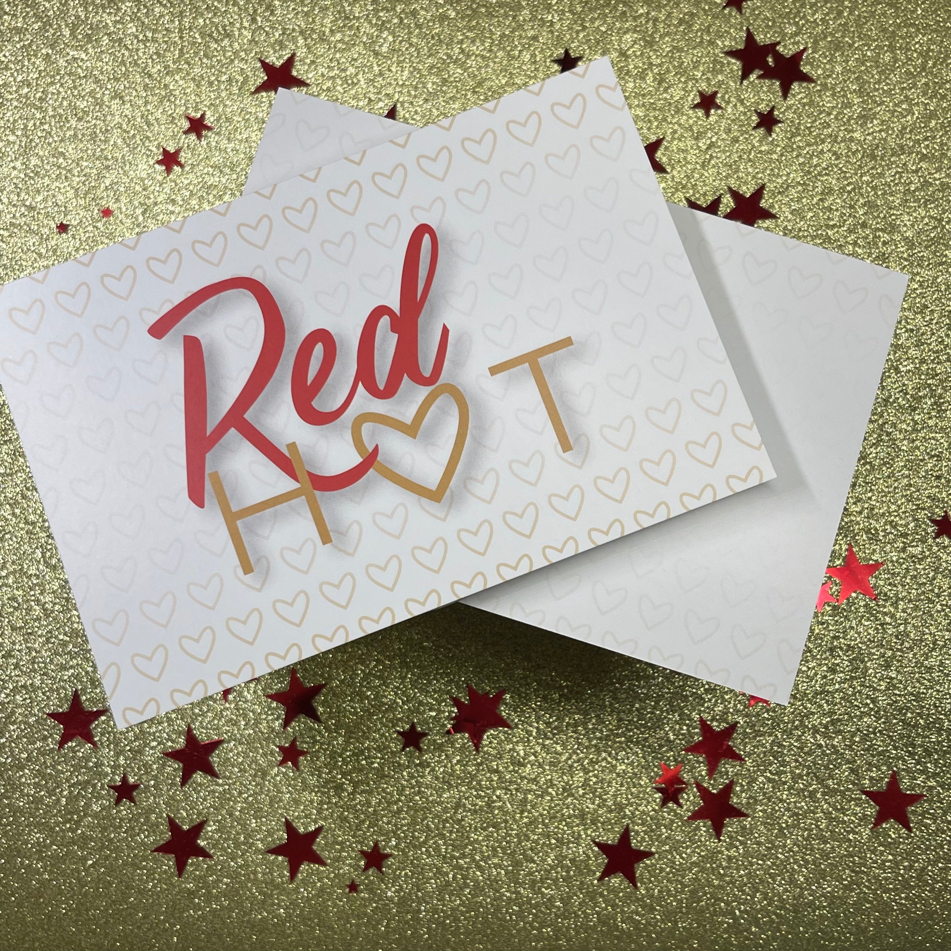 Red Hot Golden - Postcard