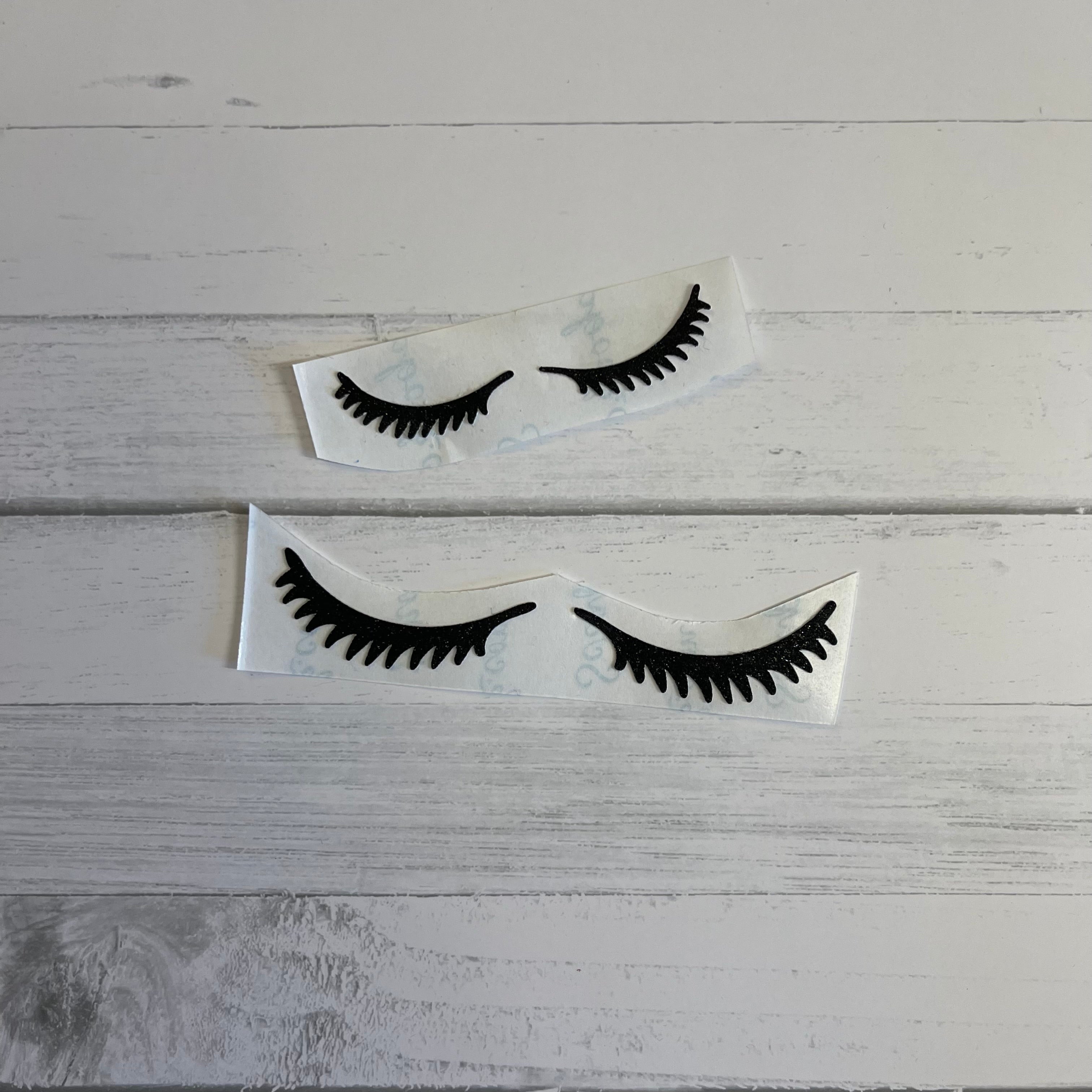 Glitter Lashes - Large - 3 Sets