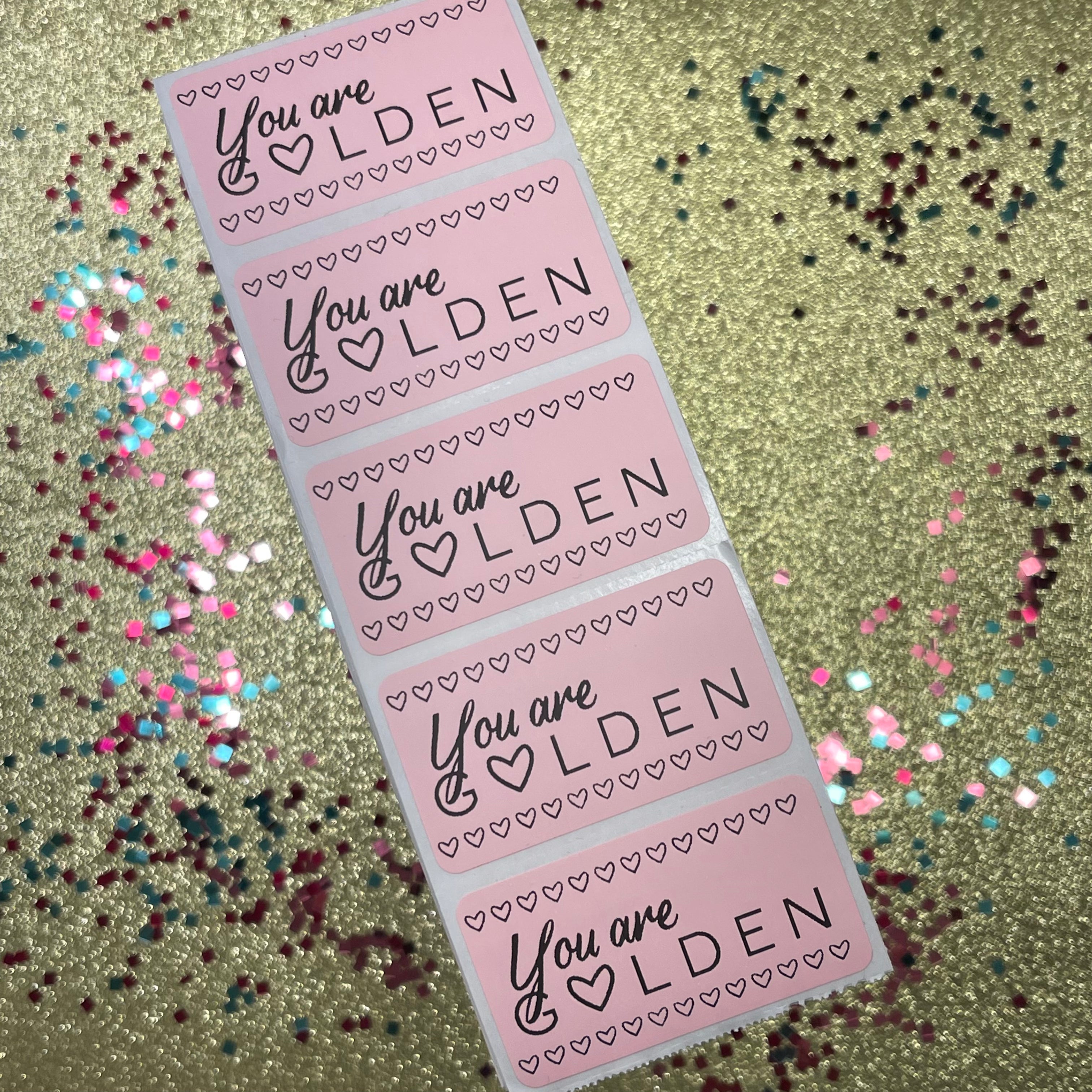 You Are Golden - Strip Stickers