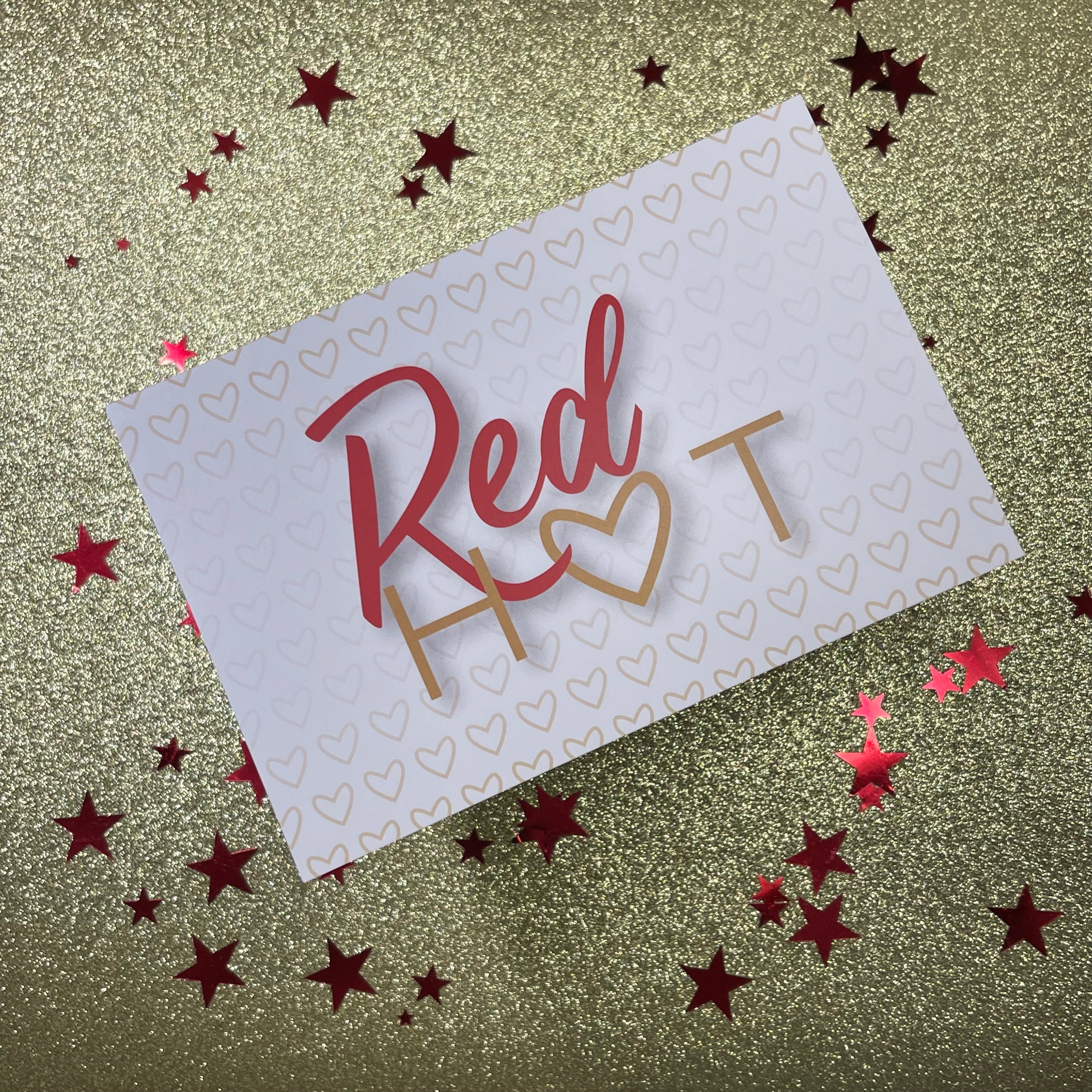 Red Hot Golden - Postcard