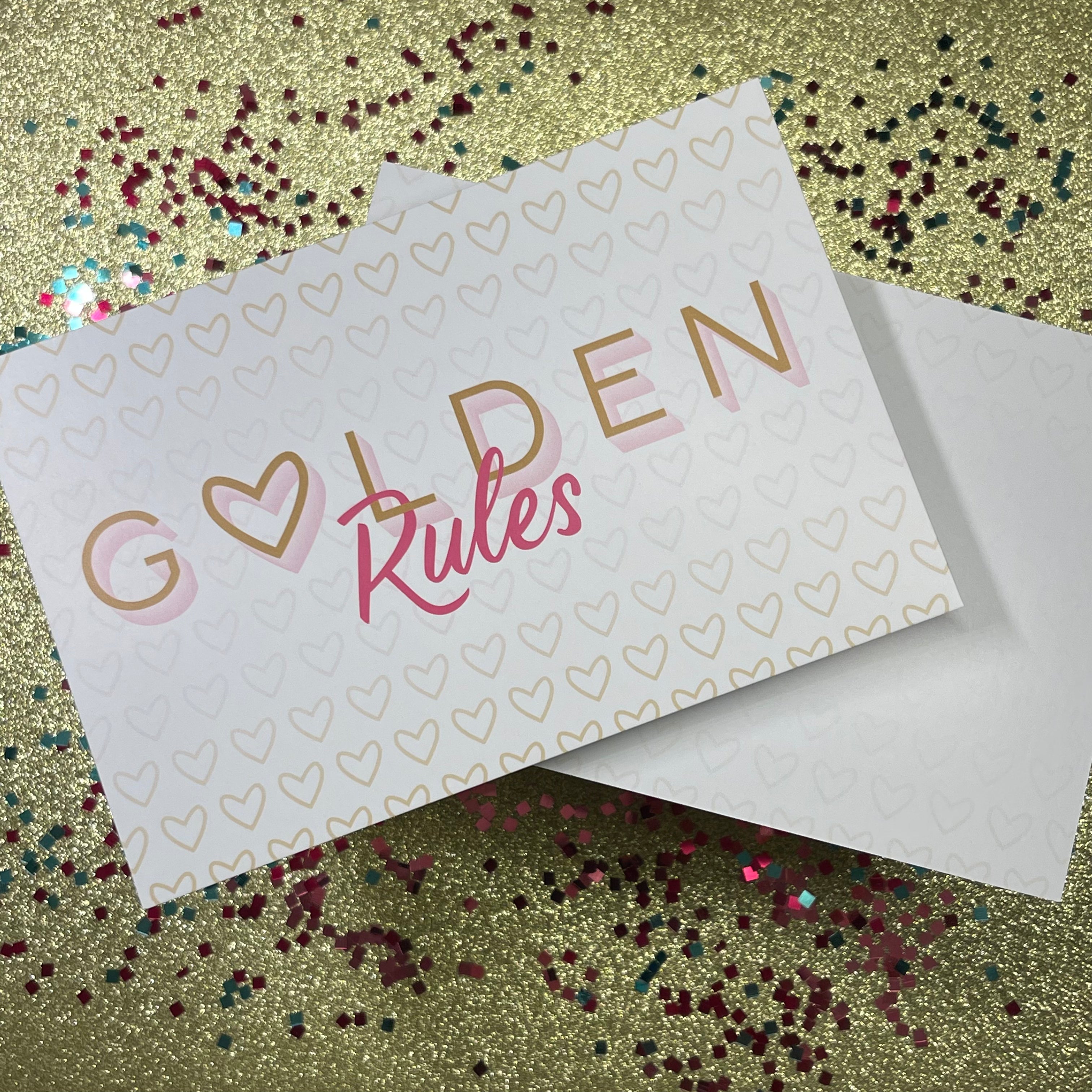 Golden Rules - Postcard