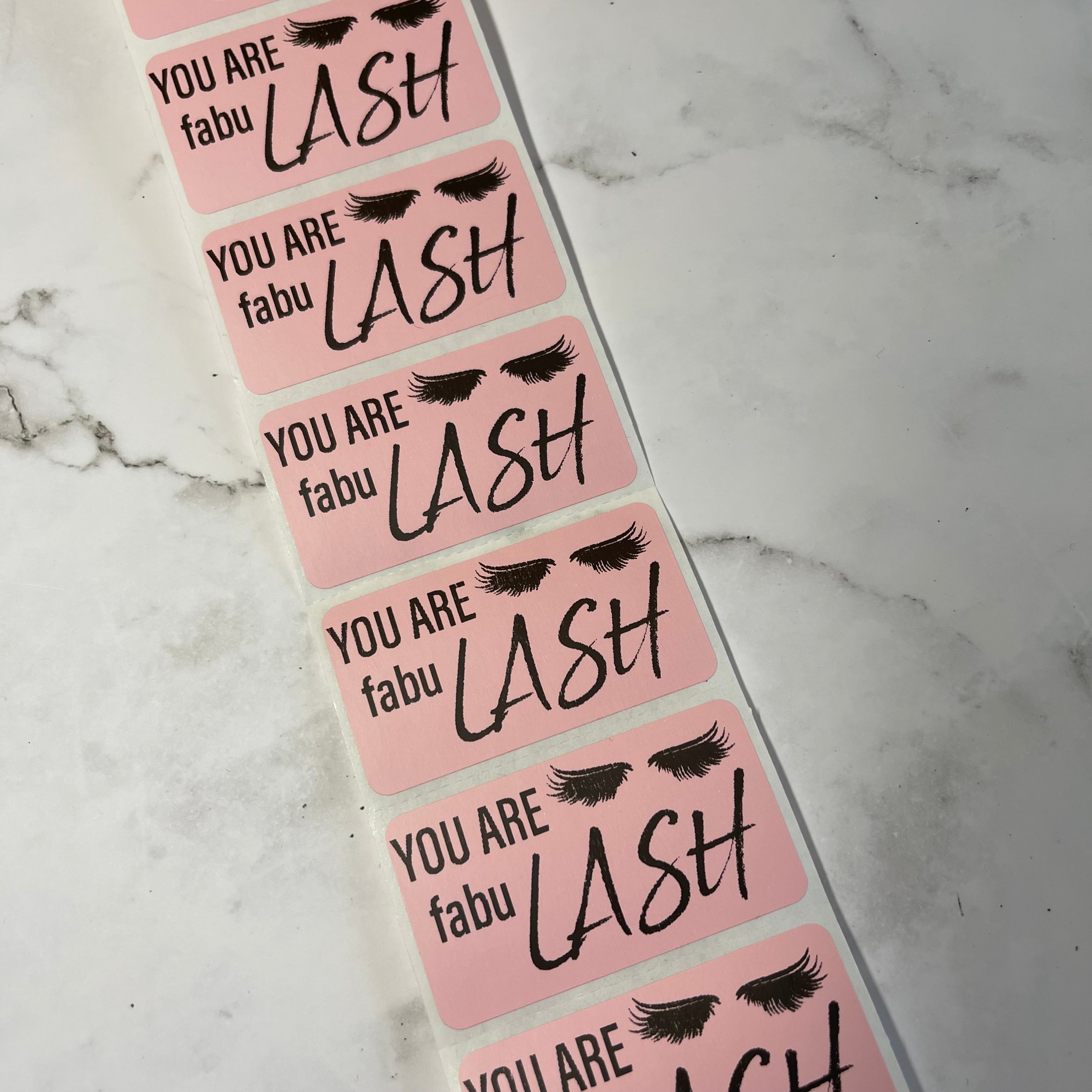 You Are Fabu LASH- Strip Stickers