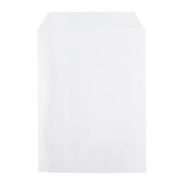 5" x7 1/2" White Merchandise Bags