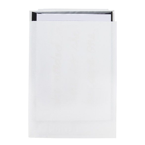 5" x7 1/2" White Merchandise Bags