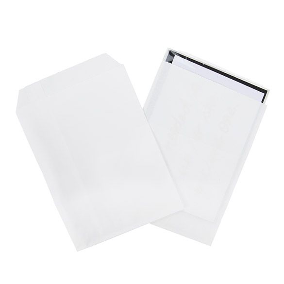 5" x7 1/2" White Merchandise Bags