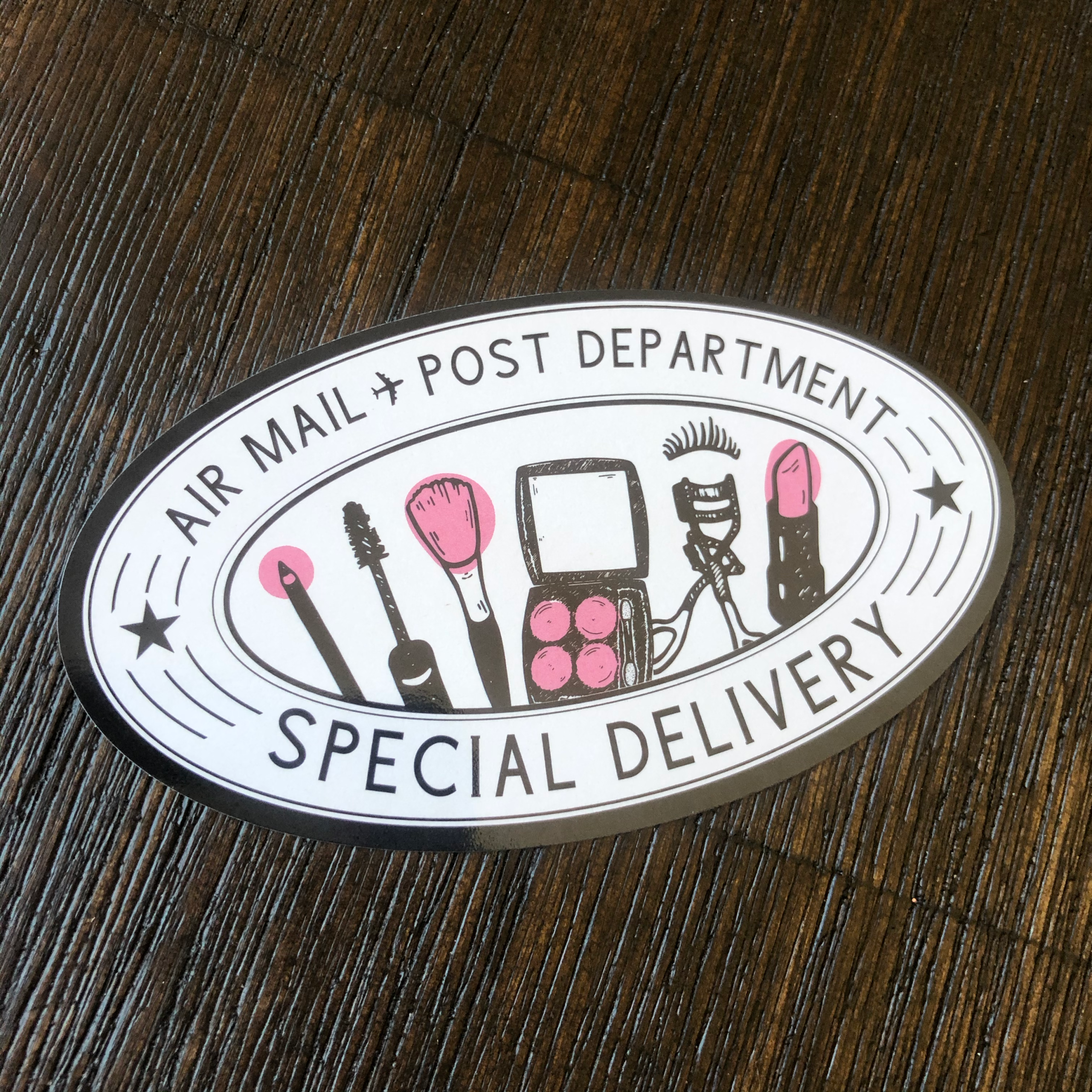 Special Delivery - Oval Sticker