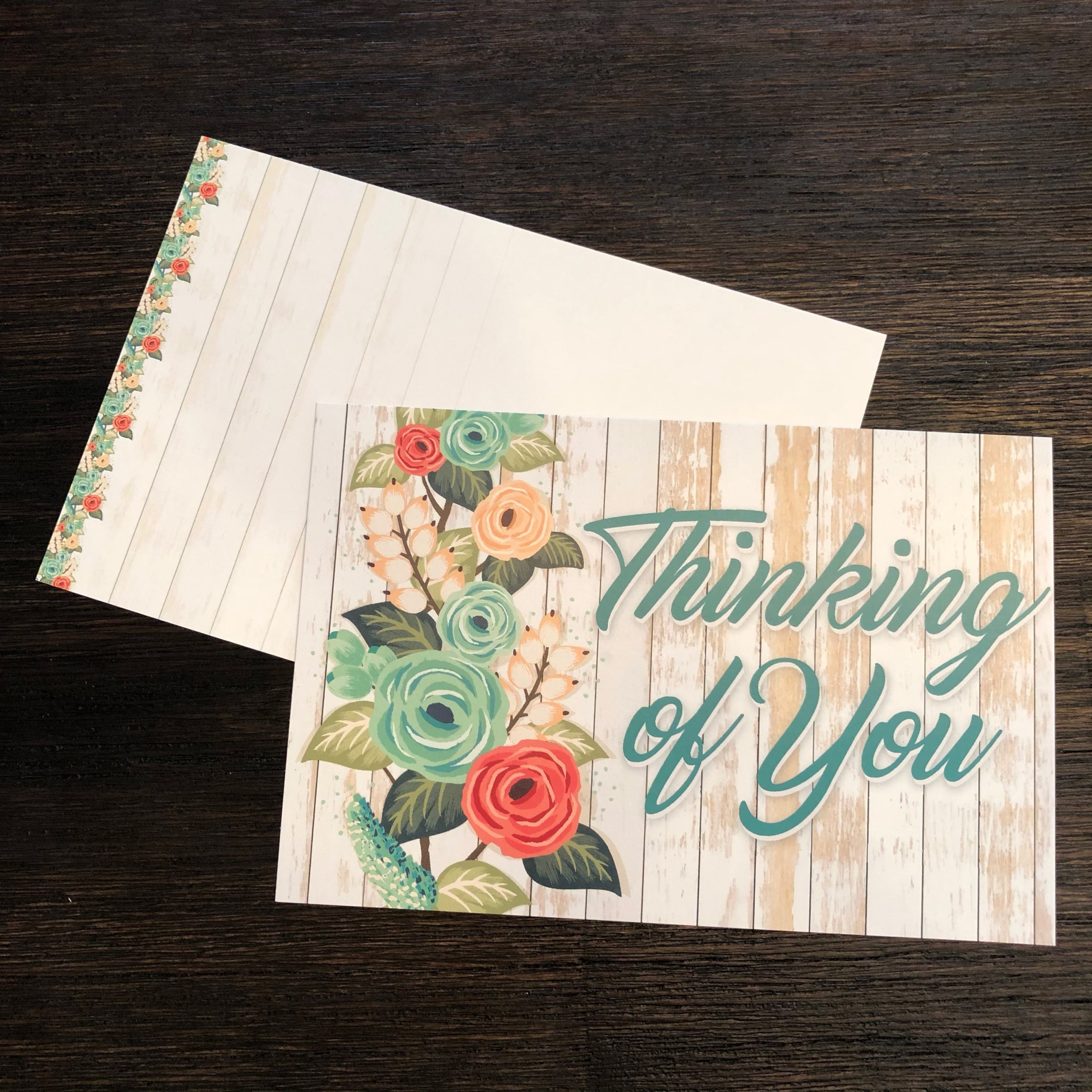 Thinking of You Floral - Postcard