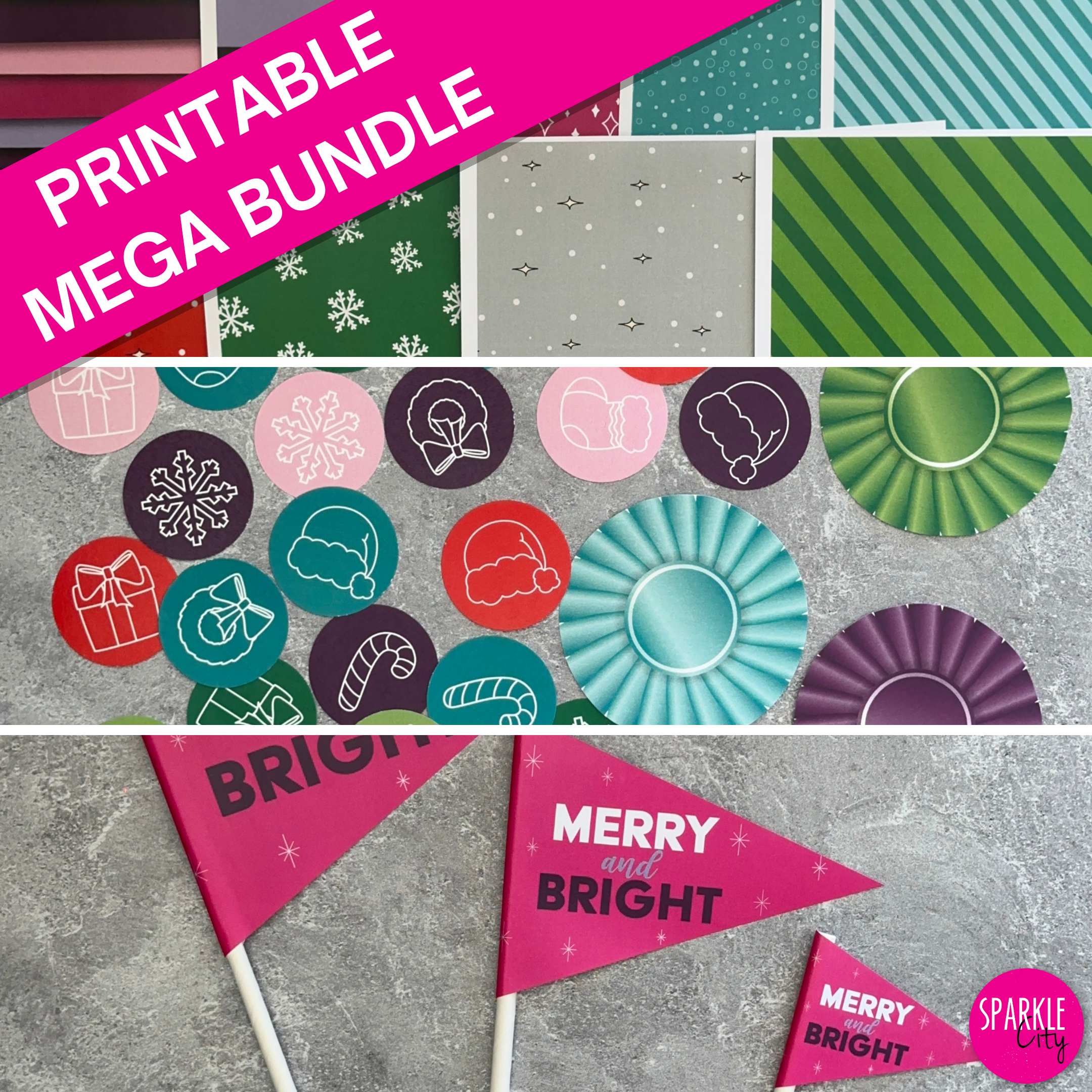 Winter Wishes Printables MEGA Bundle